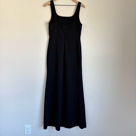 Petal and Pup Black Side Slit Maxi Dress Gown 8 - Picture 4 of 8